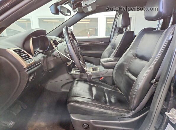 1C4RJEBGXHC793488 2017 JEEP GRAND Черный Вид салона спереди