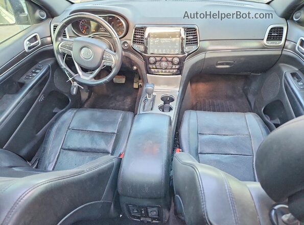 1C4RJEBGXJC159328 2018 JEEP GRAND Gray Widok deski rozdzielczej