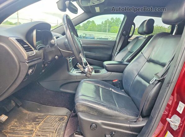 1C4RJEBGXJC182012 2018 JEEP GRAND Red Front interior view