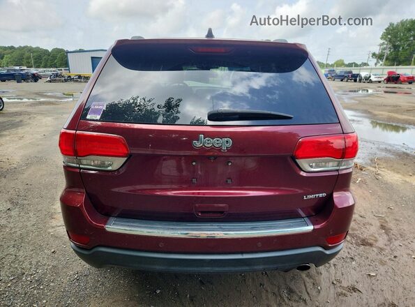 1C4RJEBGXJC182012 2018 JEEP GRAND Red Rear view