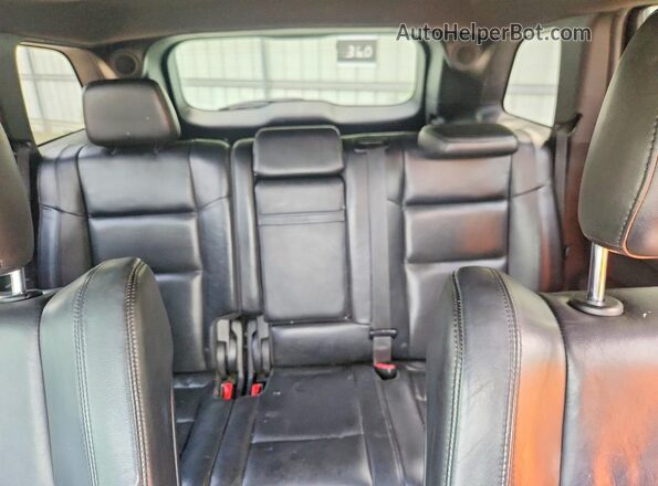 1C4RJEBGXJC182012 2018 JEEP GRAND Red Rear seats view