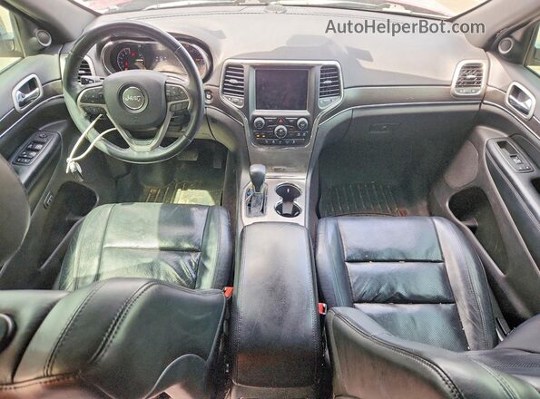 1C4RJEBGXJC182012 2018 JEEP GRAND Red Dashboard view