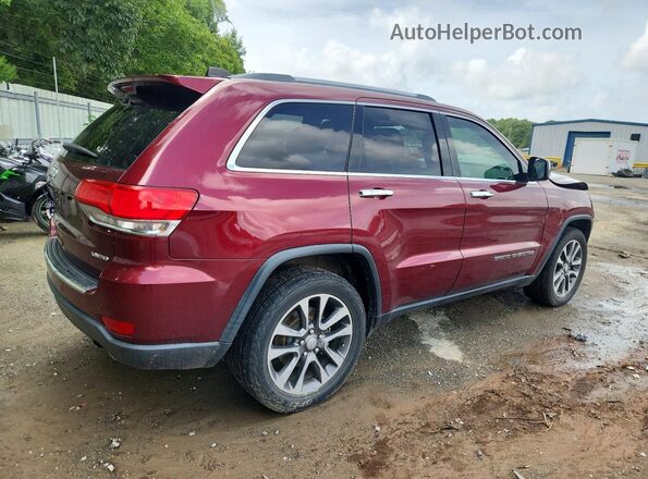 1C4RJEBGXJC182012 2018 JEEP GRAND Red Rear right