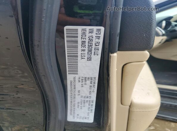 1C4RJEBGXMC511926 2021 JEEP GRAND Black Widok naklejki z numerem VIN