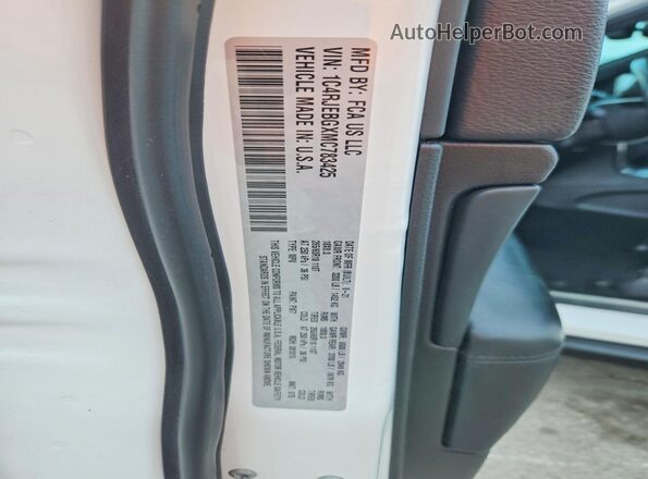 1C4RJEBGXMC783425 2021 JEEP GRAND White VIN կոդի պիտակի տեսք