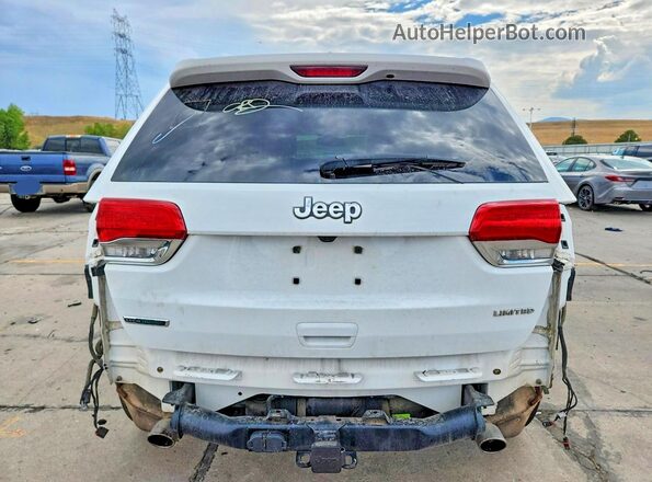 1C4RJEBM4GC314731 2016 JEEP GRAND White Rear view