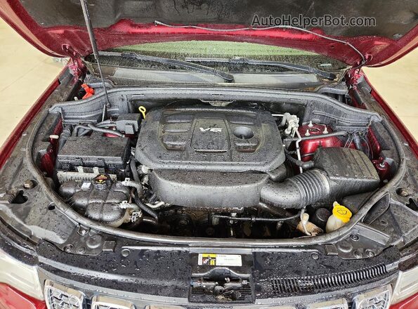 1C4RJECG0HC609318 2017 JEEP GRAND Бордовый Вид подкапотного пространства