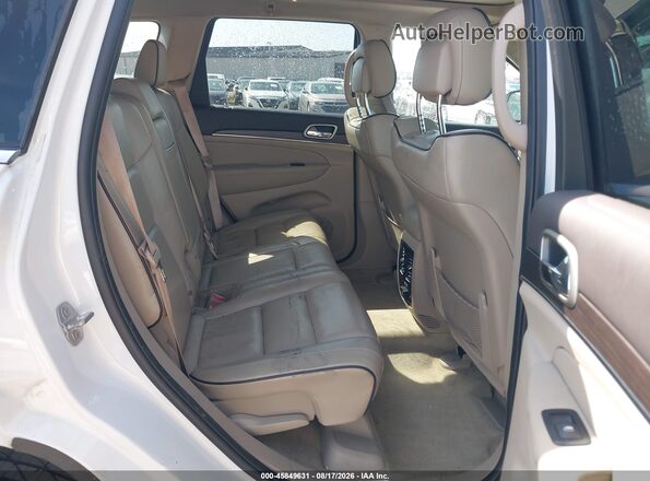 1C4RJECG2HC878257 2017 JEEP GRAND CHEROKEE White VIN კოდის სტიკერის ხედი