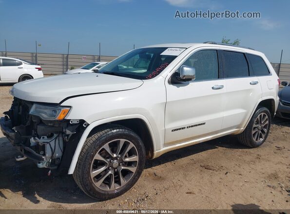 1C4RJECG2HC878257 2017 JEEP GRAND CHEROKEE White წინა მარცხენა ხედი სამი მეოთხედიდან