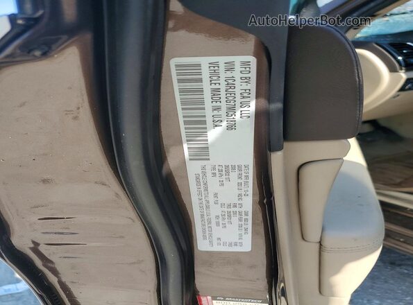1C4RJECG7MC518766 2021 JEEP GRAND Коричневый Вид подкапотного пространства