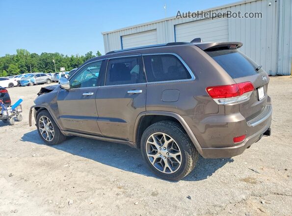 1C4RJECG7MC518766 2021 JEEP GRAND Коричневый Задняя левая четверть