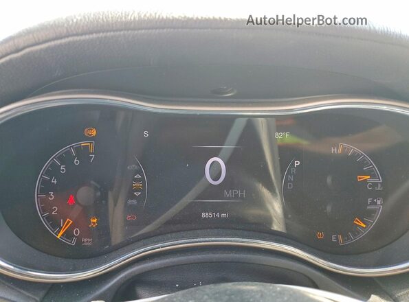 1C4RJECG9HC868762 2017 JEEP GRAND Белый Вид щитка приборов