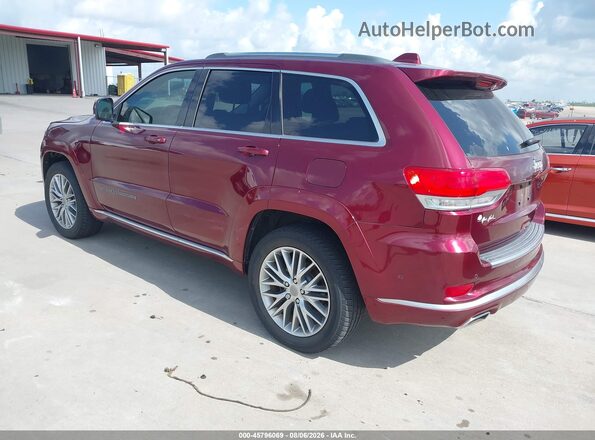 1C4RJEJG3HC743386 2017 JEEP GRAND CHEROKEE Red Задня ліва чверть