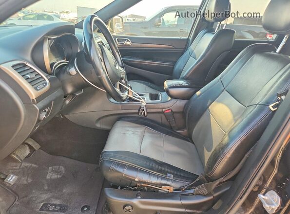 1C4RJFAG0GC317420 2016 JEEP GRAND Black Вид салону спереду