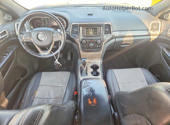 1C4RJFAG0GC317420 2016 JEEP GRAND Black Вид панелі приладів
