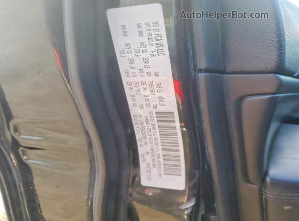 1C4RJFAG0GC493089 2016 JEEP GRAND Black Vista de la etiqueta del VIN