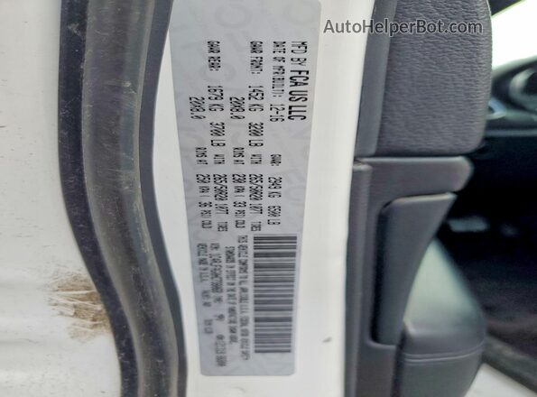 1C4RJFAG0HC738068 2017 JEEP GRAND Белый Вид наклейки с VIN-кодом