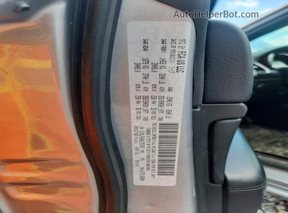 1C4RJFAG0HC767067 2017 JEEP GRAND Gray Вид наклейки з VIN-кодом