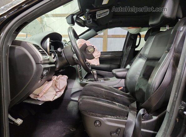 1C4RJFAG0JC202825 2018 JEEP GRAND Black Front interior view