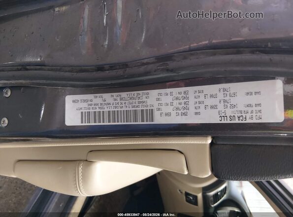 1C4RJFAG0KC772308 2019 JEEP GRAND CHEROKEE Black Widok komory silnika