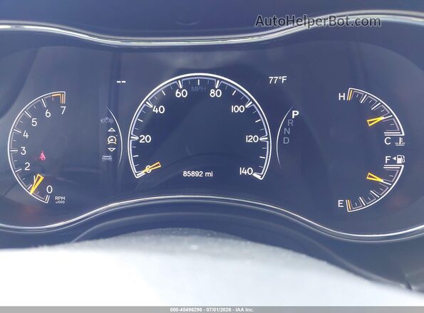 1C4RJFAG0KC828280 2019 JEEP GRAND CHEROKEE Серый Вид задних сидений