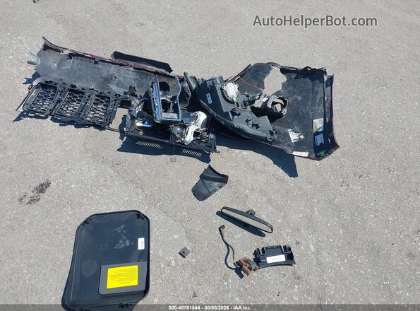 1C4RJFAG0LC216582 2020 JEEP GRAND CHEROKEE Red ხელსაწყოთა პანელის ხედი