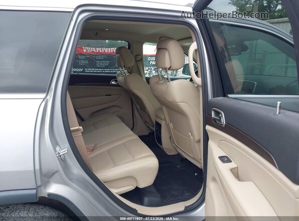 1C4RJFAG1GC425495 2016 JEEP GRAND CHEROKEE Silver VIN კოდის სტიკერის ხედი