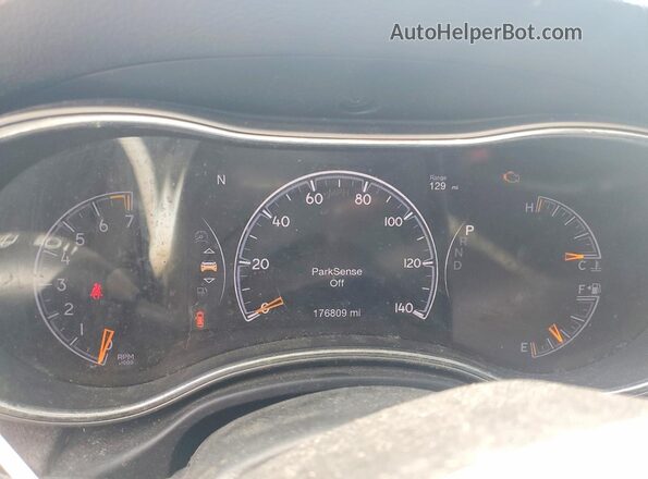 1C4RJFAG1JC152775 2018 JEEP GRAND Gray Widok zestawu wskaźników