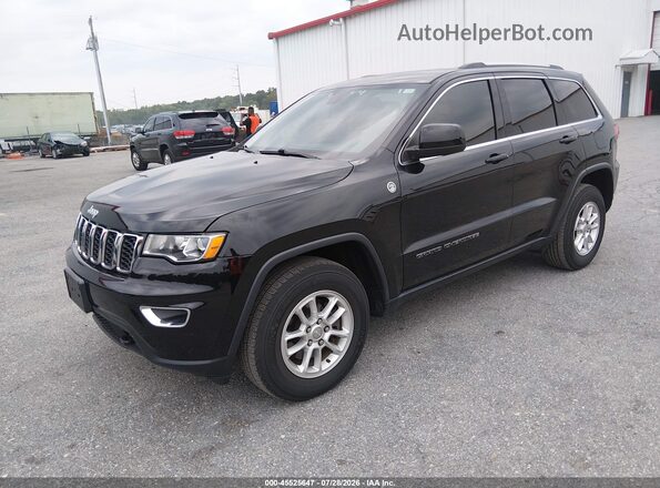 1C4RJFAG1KC754237 2019 JEEP GRAND CHEROKEE Black წინა მარცხენა ხედი სამი მეოთხედიდან