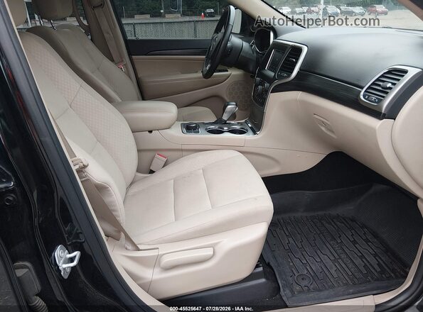 1C4RJFAG1KC754237 2019 JEEP GRAND CHEROKEE Black წინა სალონის ხედი