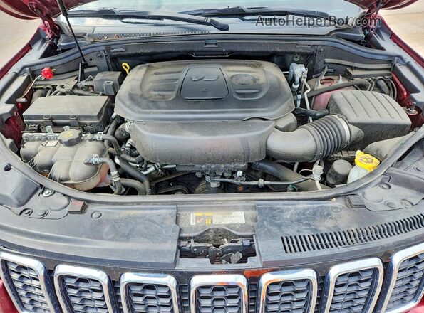 1C4RJFAG1LC148325 2020 JEEP GRAND Burgundy Engine compartment view
