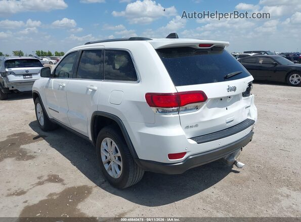 1C4RJFAG1MC731723 2021 JEEP GRAND CHEROKEE White უკანა მარცხენა