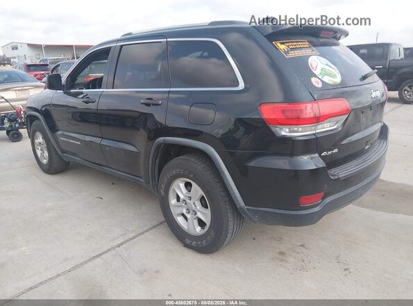 1C4RJFAG2GC325020 2016 JEEP GRAND CHEROKEE Черный Задняя левая четверть