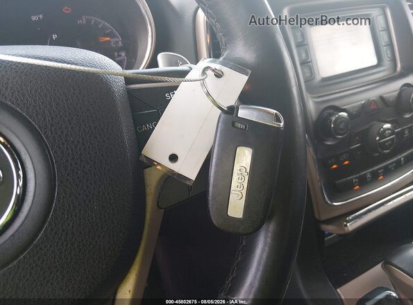 1C4RJFAG2GC325020 2016 JEEP GRAND CHEROKEE Черный Вид панели приборов