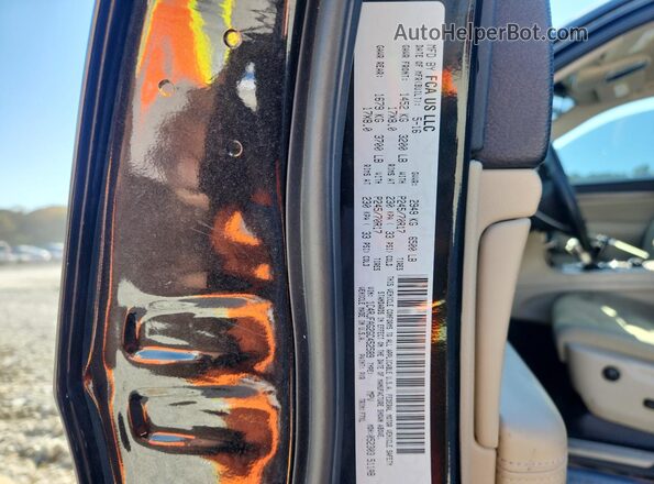 1C4RJFAG2GC452589 2016 JEEP GRAND Black Widok wnętrza 360 stopni