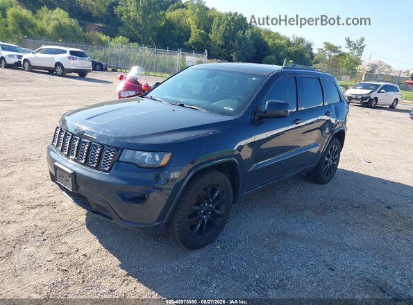 1C4RJFAG2HC885783 2017 JEEP GRAND CHEROKEE Black წინა მარცხენა ხედი სამი მეოთხედიდან
