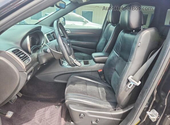 1C4RJFAG2JC263948 2018 JEEP GRAND Black წინა სალონის ხედი