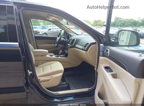 1C4RJFAG2KC748639 2019 JEEP GRAND CHEROKEE Black Widok wnętrza z przodu