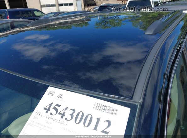 1C4RJFAG2KC748639 2019 JEEP GRAND CHEROKEE Black Widok wnętrza z tyłu