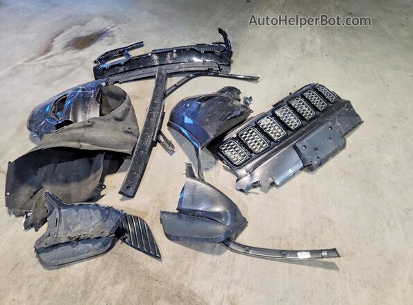 1C4RJFAG2LC243122 2020 JEEP GRAND Серый Вид наклейки с VIN-кодом