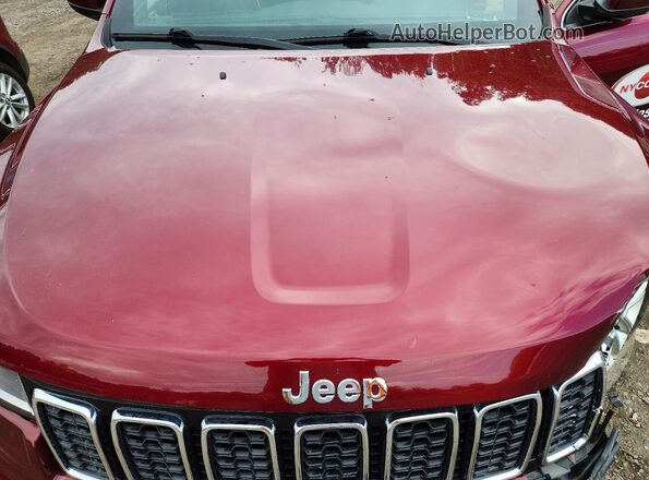 1C4RJFAG2MC500555 2021 JEEP GRAND Red Engine compartment view