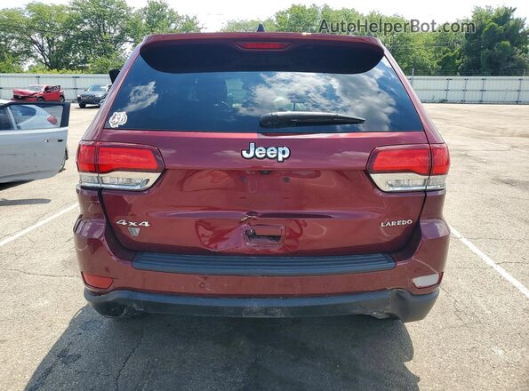 1C4RJFAG2MC666901 2021 JEEP GRAND Maroon უკანა ხედი
