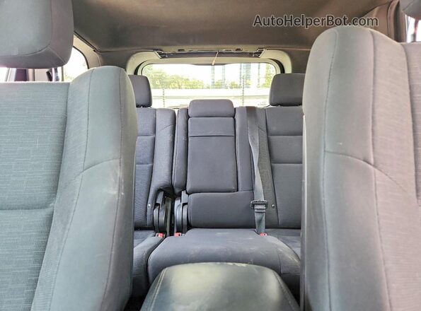 1C4RJFAG3GC390247 2016 JEEP GRAND Black უკანა სავარძლების ხედი