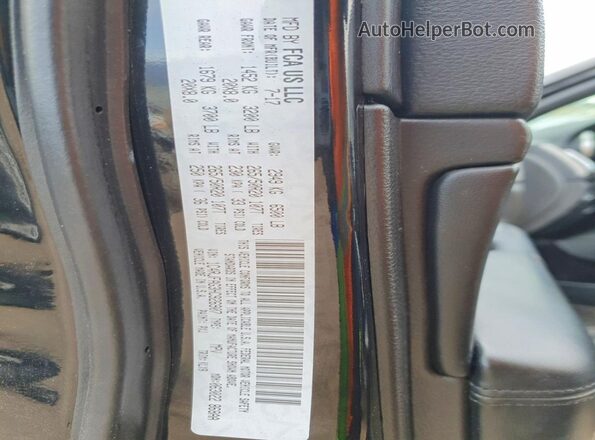1C4RJFAG3HC926907 2017 JEEP GRAND Black Вид підкапотного простору