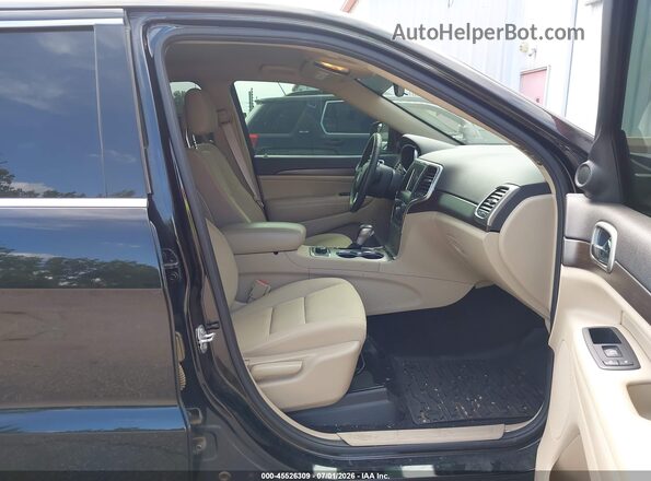 1C4RJFAG3JC161879 2018 JEEP GRAND CHEROKEE Черный Вид салона спереди
