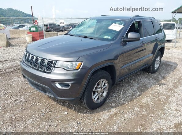 1C4RJFAG3JC297686 2018 JEEP GRAND CHEROKEE Gray Vista tres cuartos delantera izquierda
