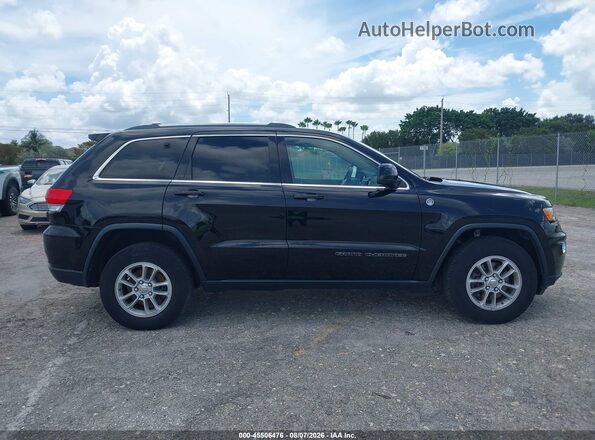1C4RJFAG3KC748634 2019 JEEP GRAND CHEROKEE Black უკანა სალონის ხედი