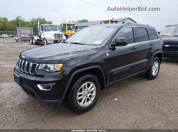 1C4RJFAG3KC837040 2019 JEEP GRAND CHEROKEE Black წინა მარცხენა ხედი სამი მეოთხედიდან