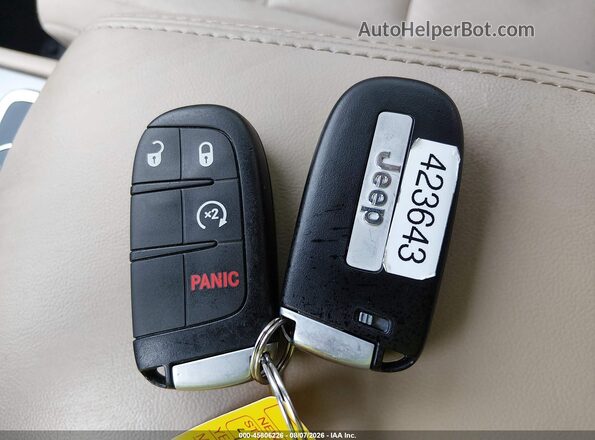 1C4RJFAG3KC837040 2019 JEEP GRAND CHEROKEE Black წინა პანელის ხედი