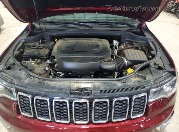1C4RJFAG3LC241296 2020 JEEP GRAND Burgundy Engine compartment view